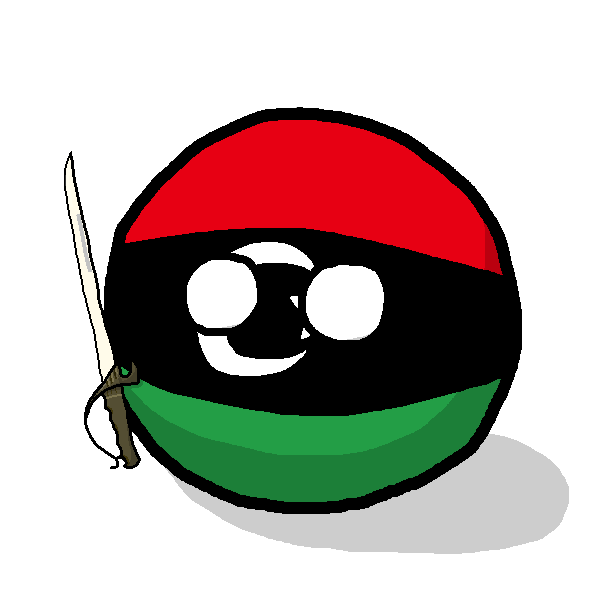 Libya Countryball With Sword