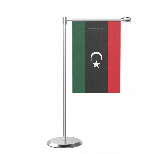 Libyan Flag Desk Display