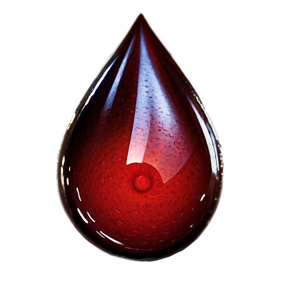 Life's Fluid: Red Blood Drop Png Buv9