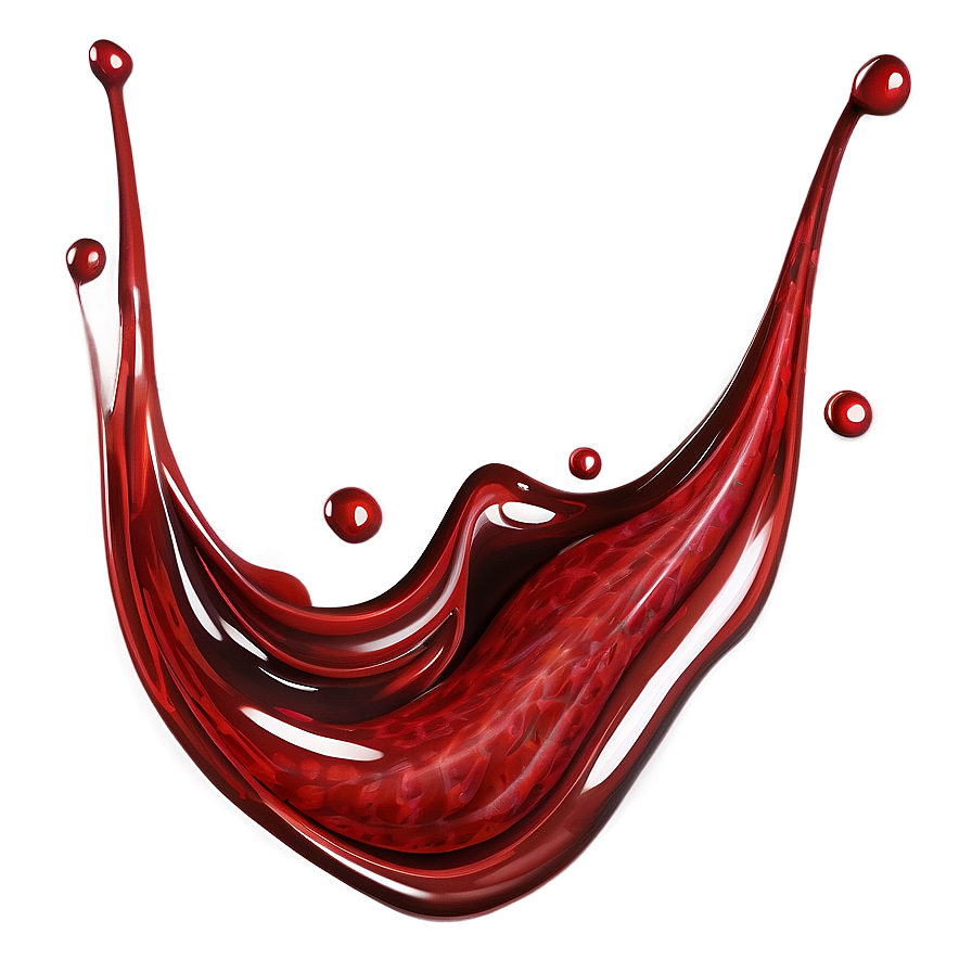 Life's Sanguine Fluid: Blood Splash Art Png Uig