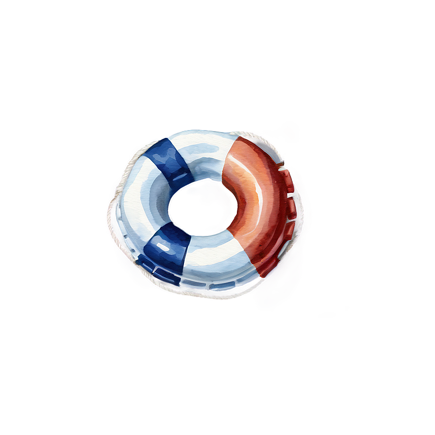 Life Saver Watercolor Png 75