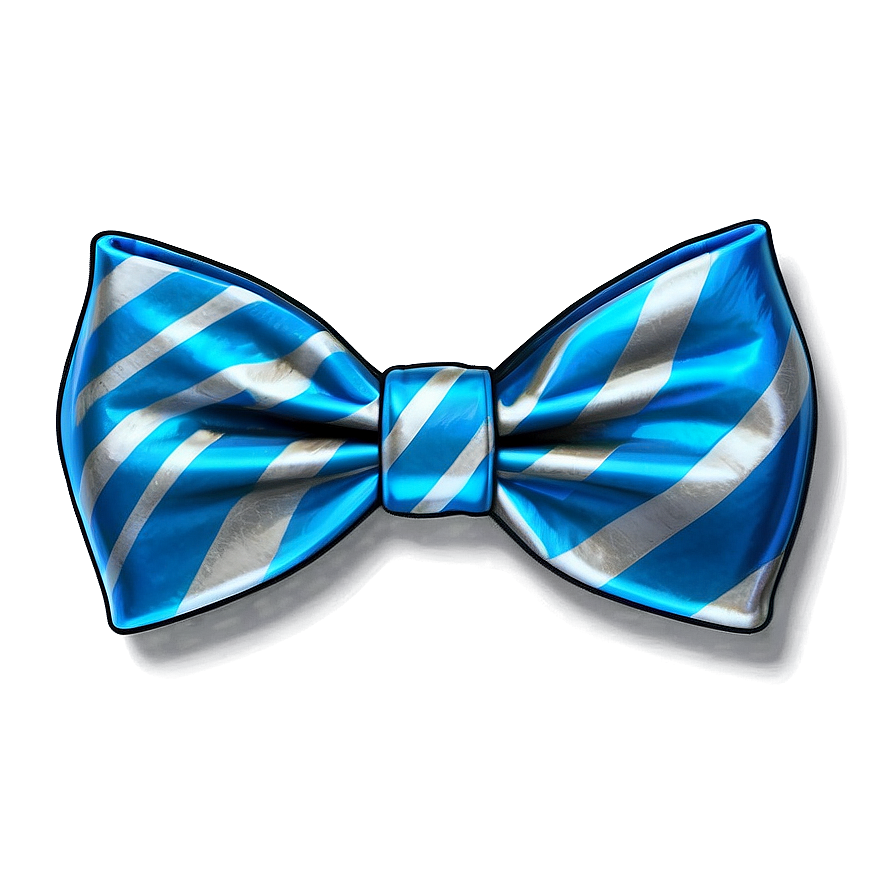 Light Blue Bow Tie Charm Png 05252024