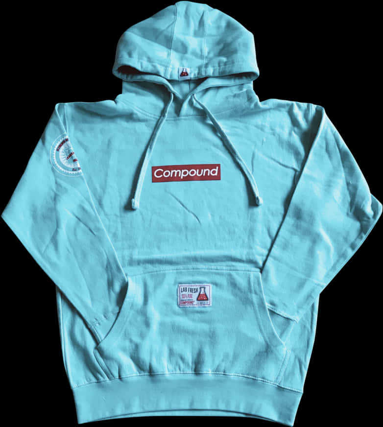 Light Blue Compound Hoodie