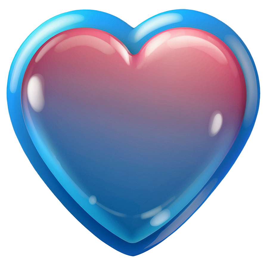 Light Blue Heart Emoji Png Jnn