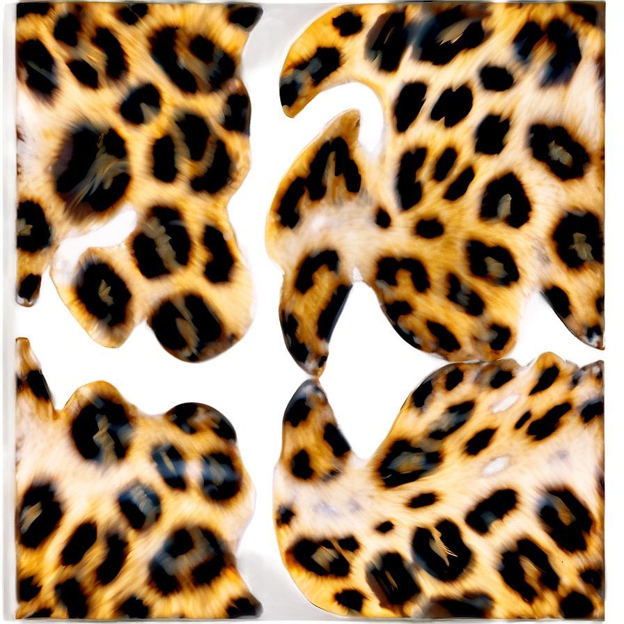 Light Cheetah Print Delicacy Png 63