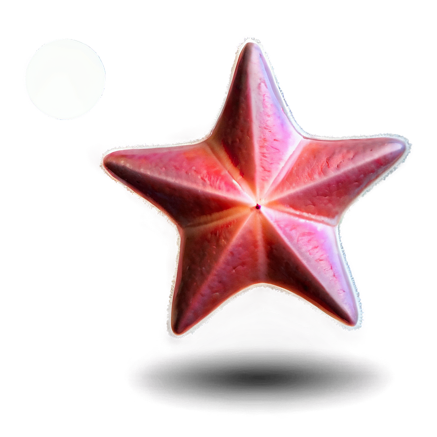 Light Red Star Png 05232024