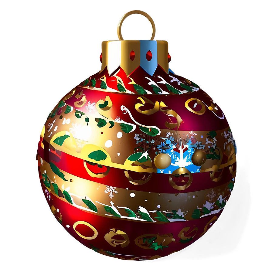 Light Up Christmas Ornaments Png Wnl