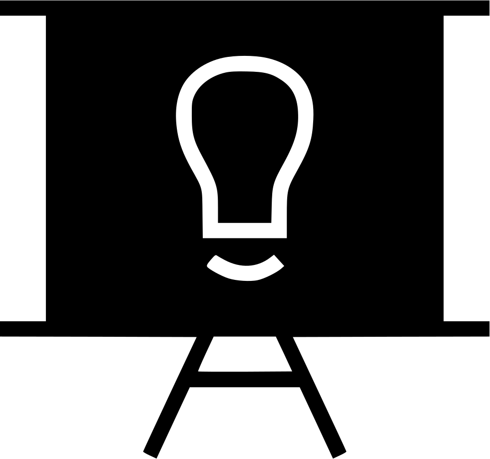 Lightbulb Idea Presentation Icon