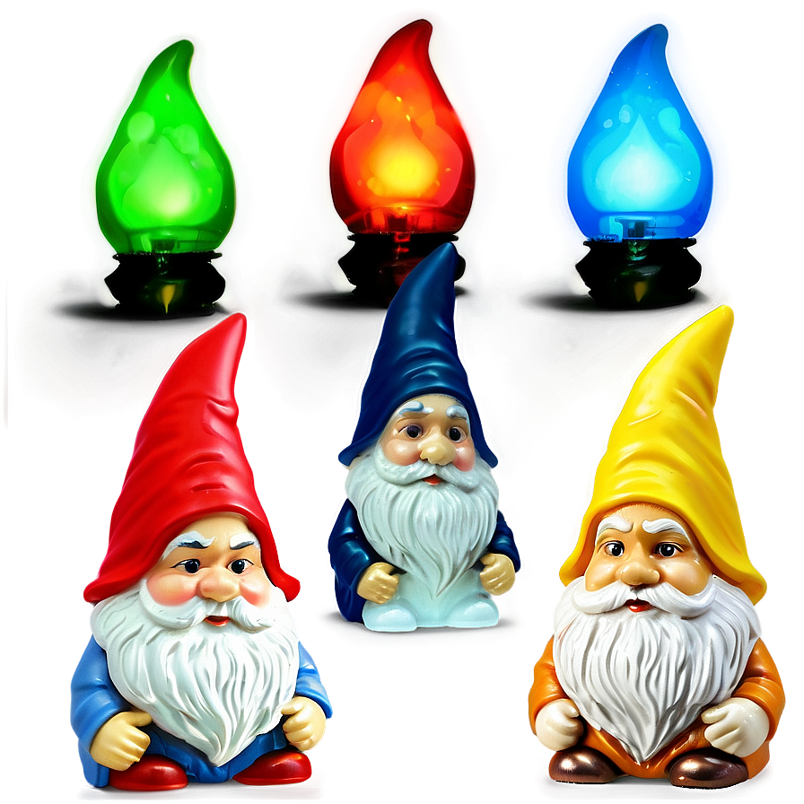 Lighted Garden Gnome Png Gga59