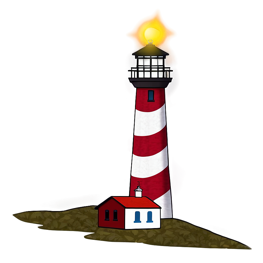 Lighthouse At Dawn Png Vyf82
