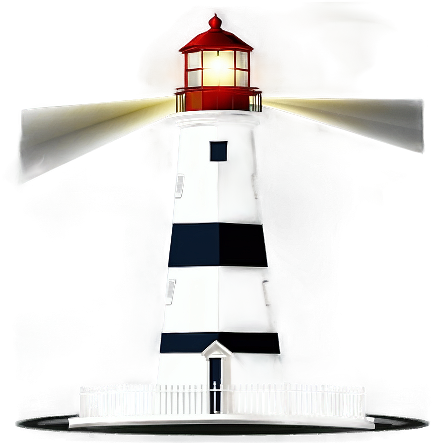 Lighthouse Beacon At Night Png 05242024