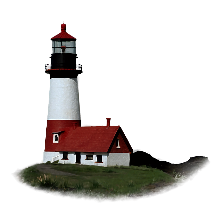 Lighthouse In Fog Png 96