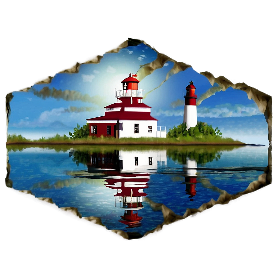 Lighthouse Reflection Png Fbh