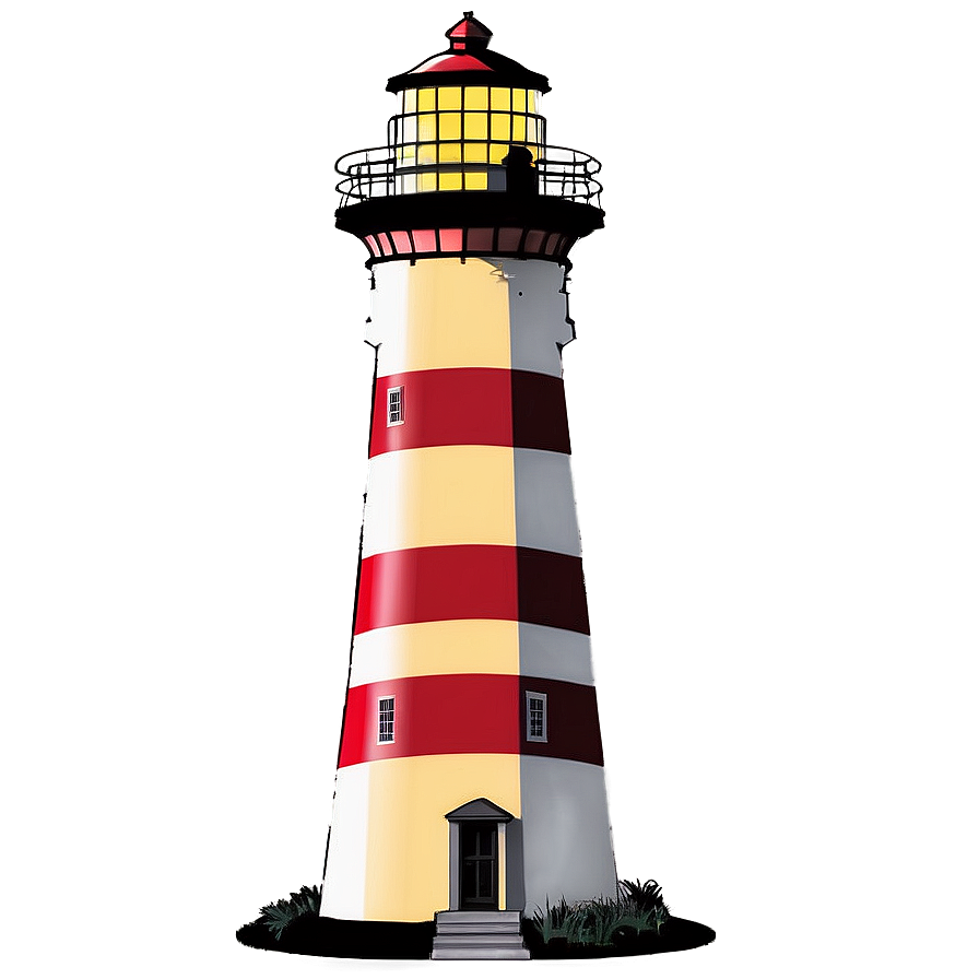 Lighthouse Sunset View Png Yhn1