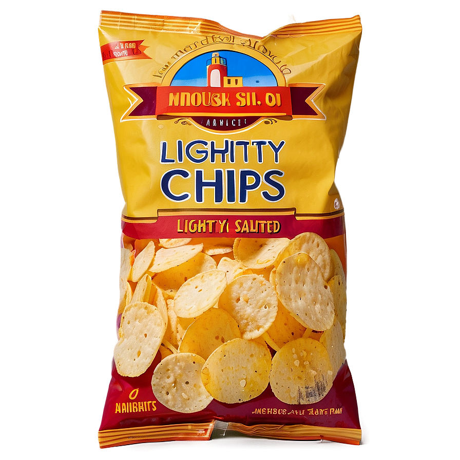 Lightly Salted Chips Png 05242024