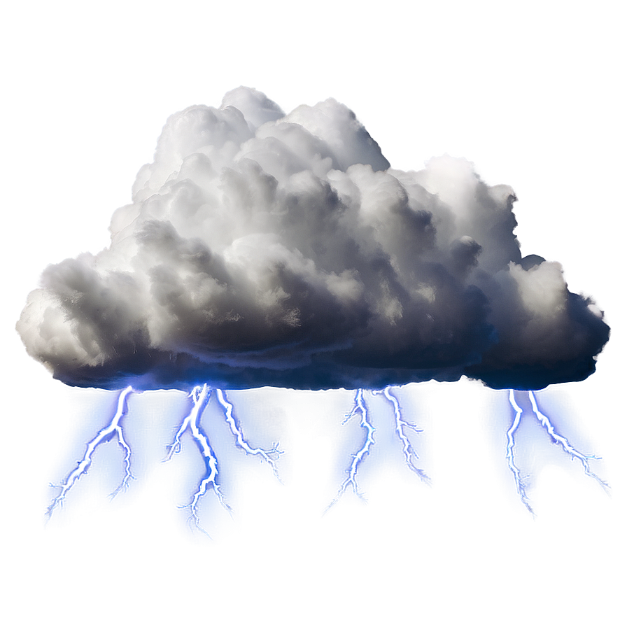 Lightning In Clouds Png 04292024