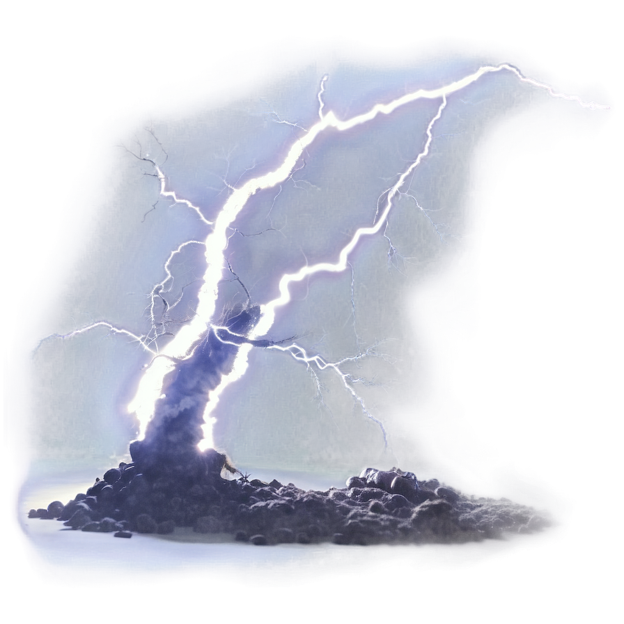 Lightning Strike Hit Effect Png 06282024