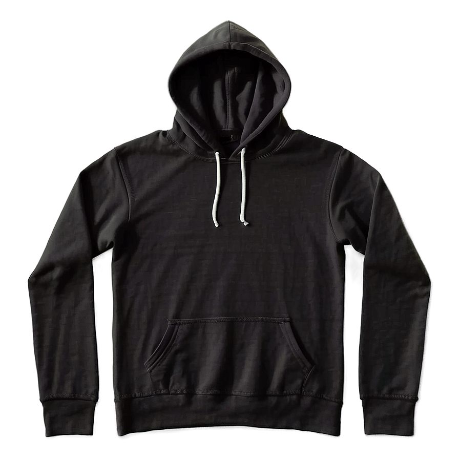 Lightweight Black Hoodie Png Qau