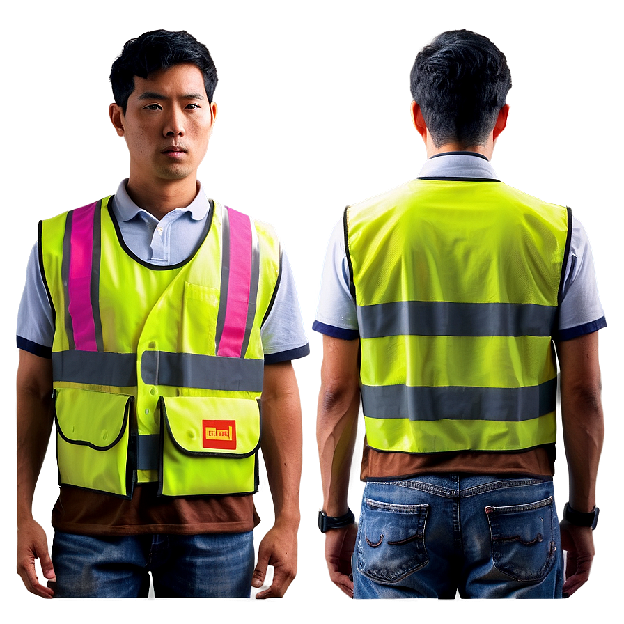 Lightweight Safety Vest Png 8