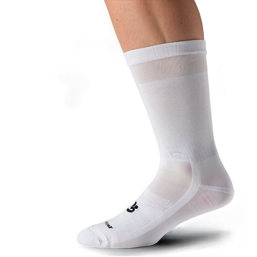 Lightweight White Socks Png 22