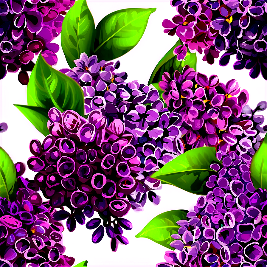 Lilac Bouquet Png Syu62