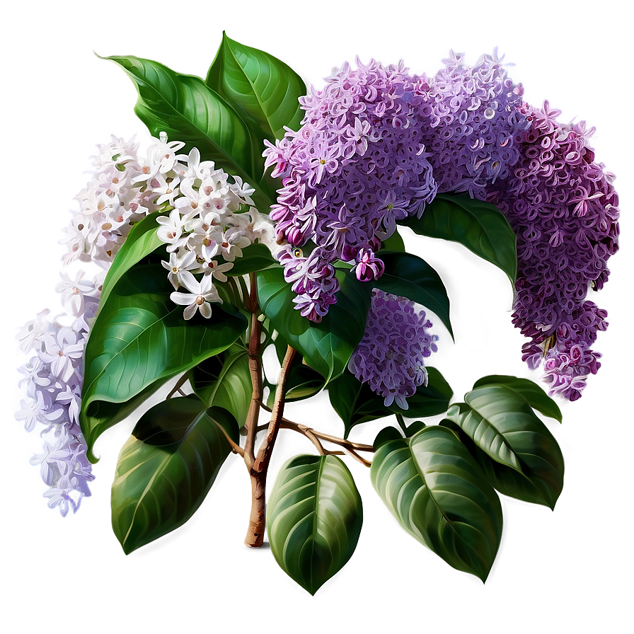 Lilac Garden Png 85