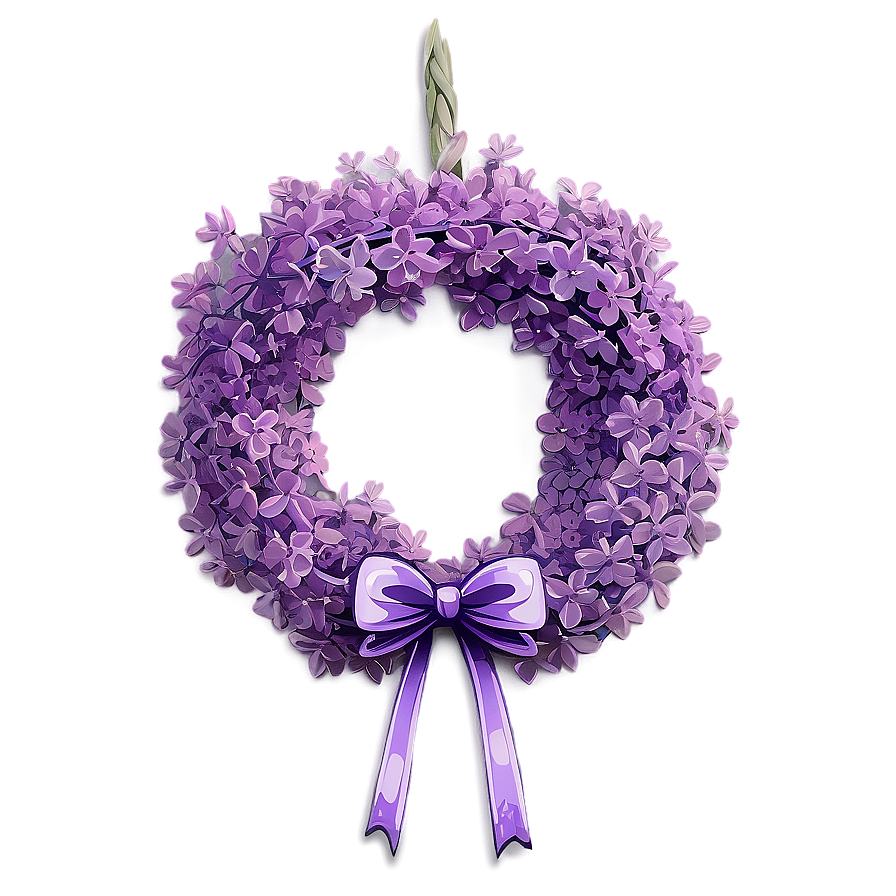 Lilac Wreath Png Nah