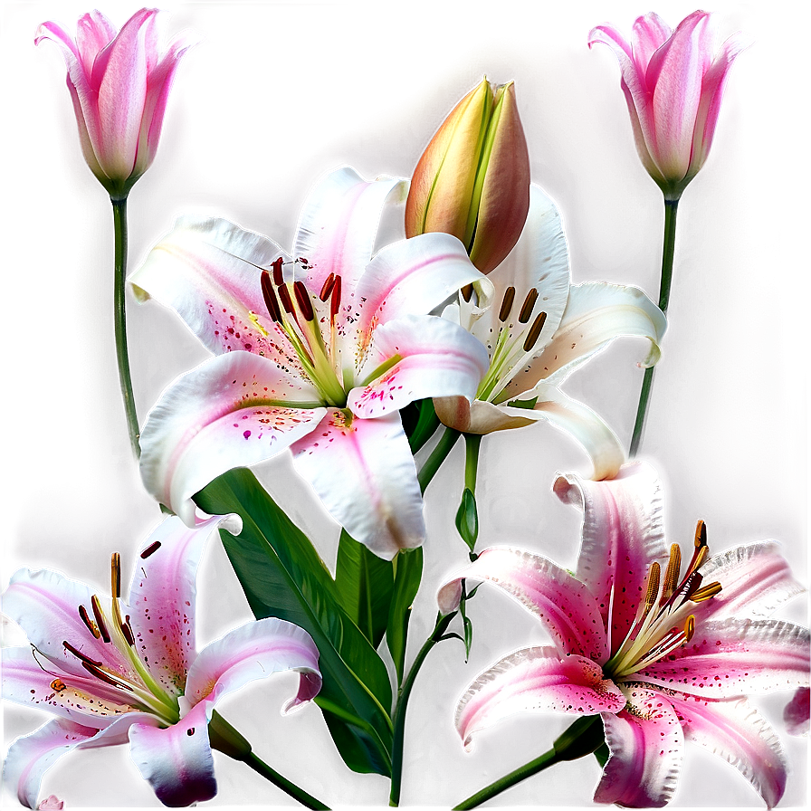 Lilies In Sunshine Png Xte57