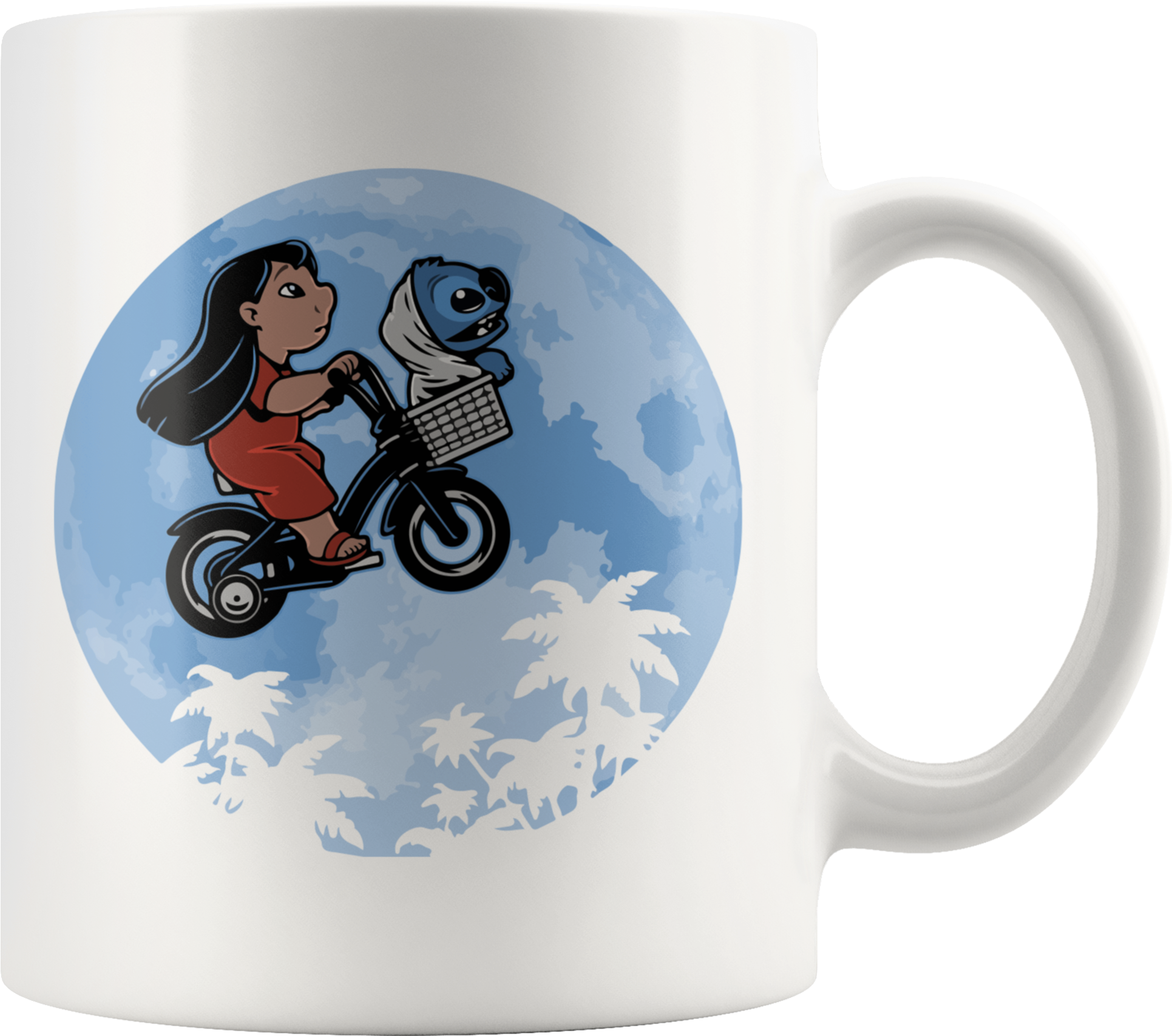 Liloand Stitch Bike Ride Mug