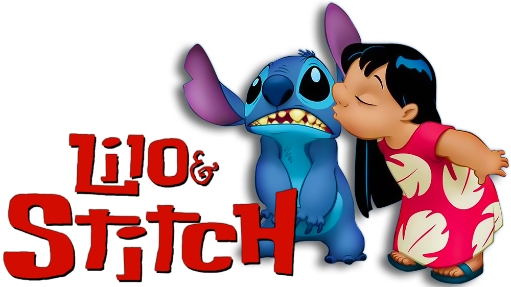 Liloand Stitch Friendly Kiss