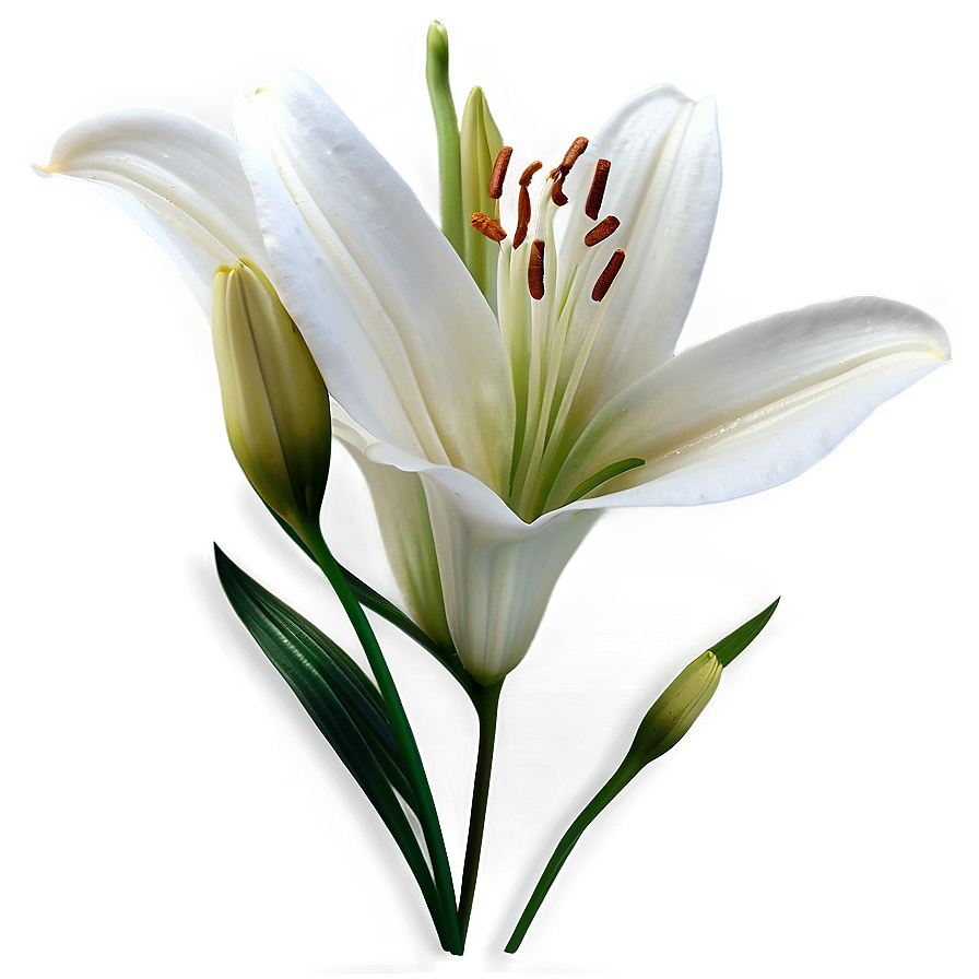 Lily Flower Background Png 06272024