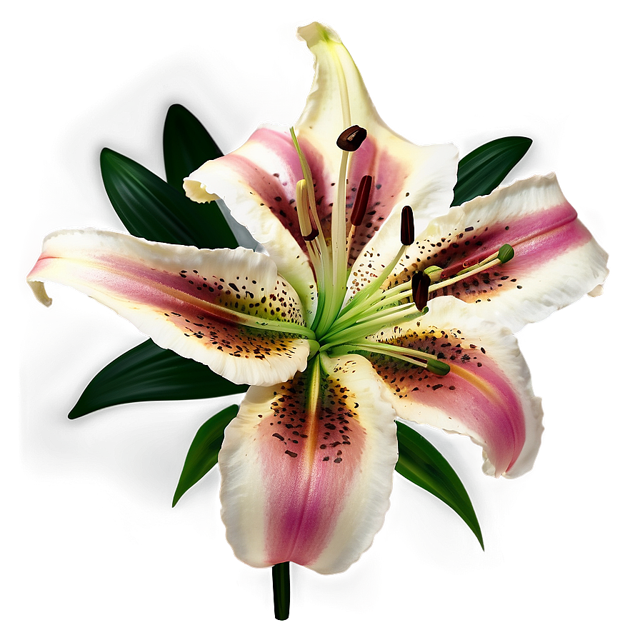 Lily Flower Bouquet Png Gwc