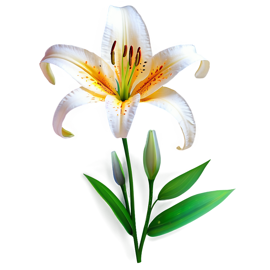 Lily Flower Clipart Png 2