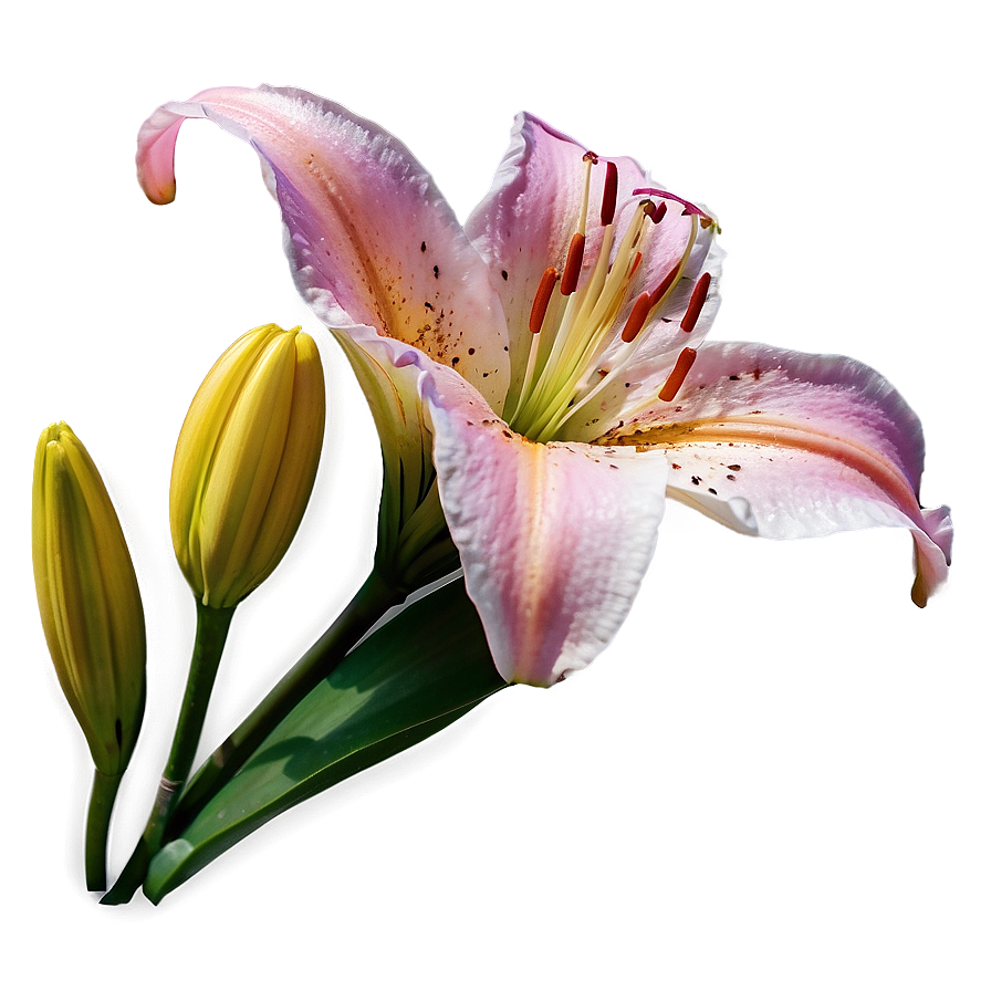 Lily Flower Close Up Png 06272024