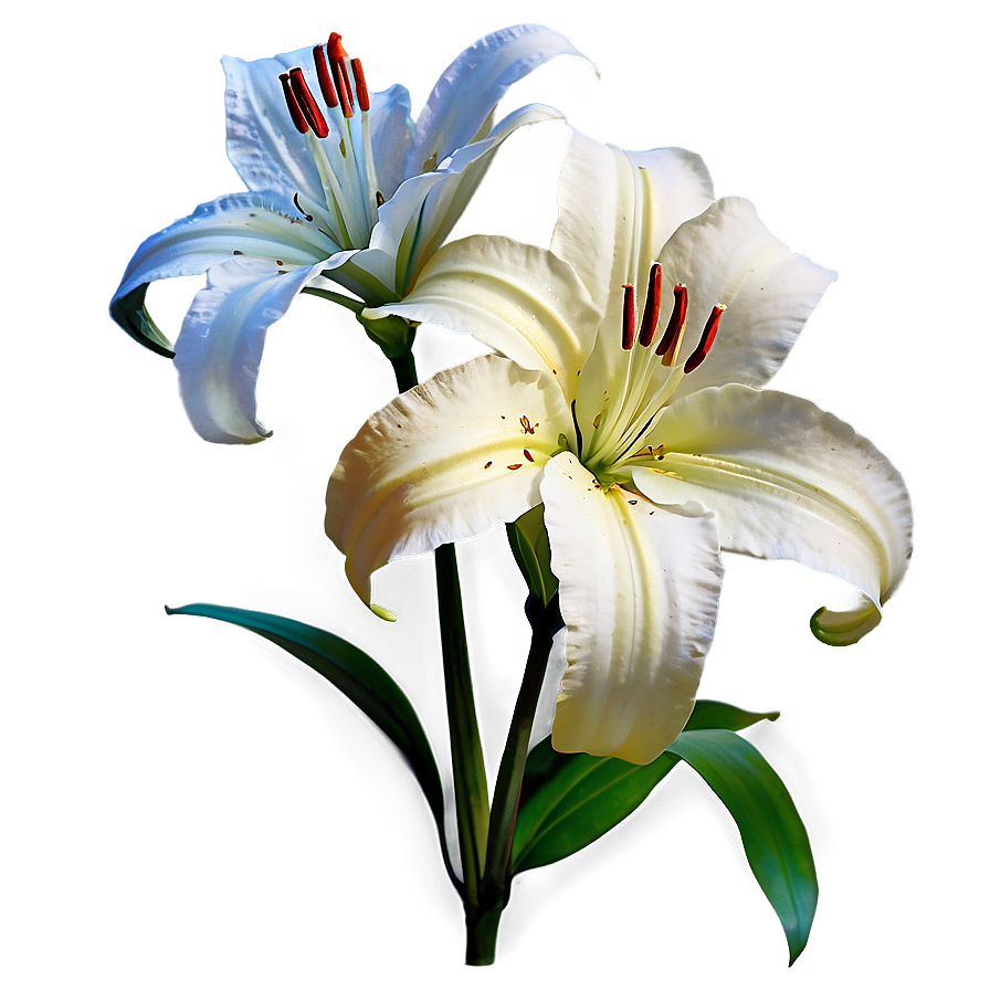 Lily Flower Garden Png Nne95