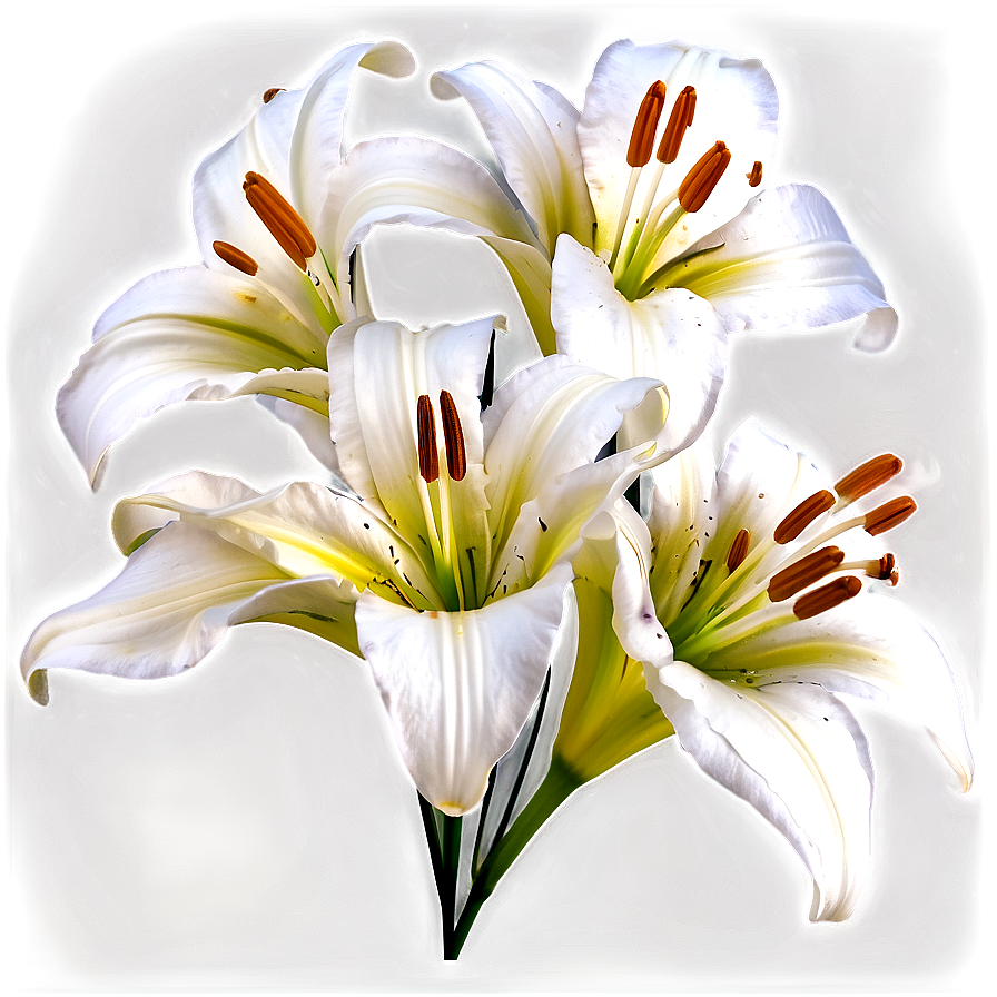 Lily Flower Petals Png 95