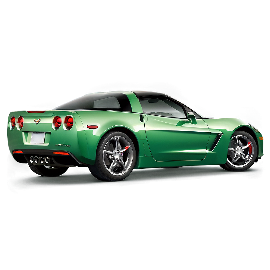 Lime Green Corvette Png Vwt5