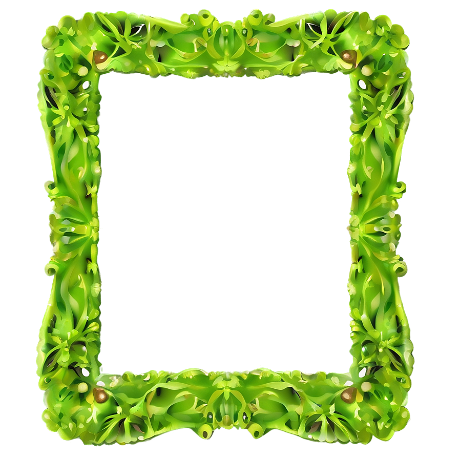 Lime Green Frame Png Hio