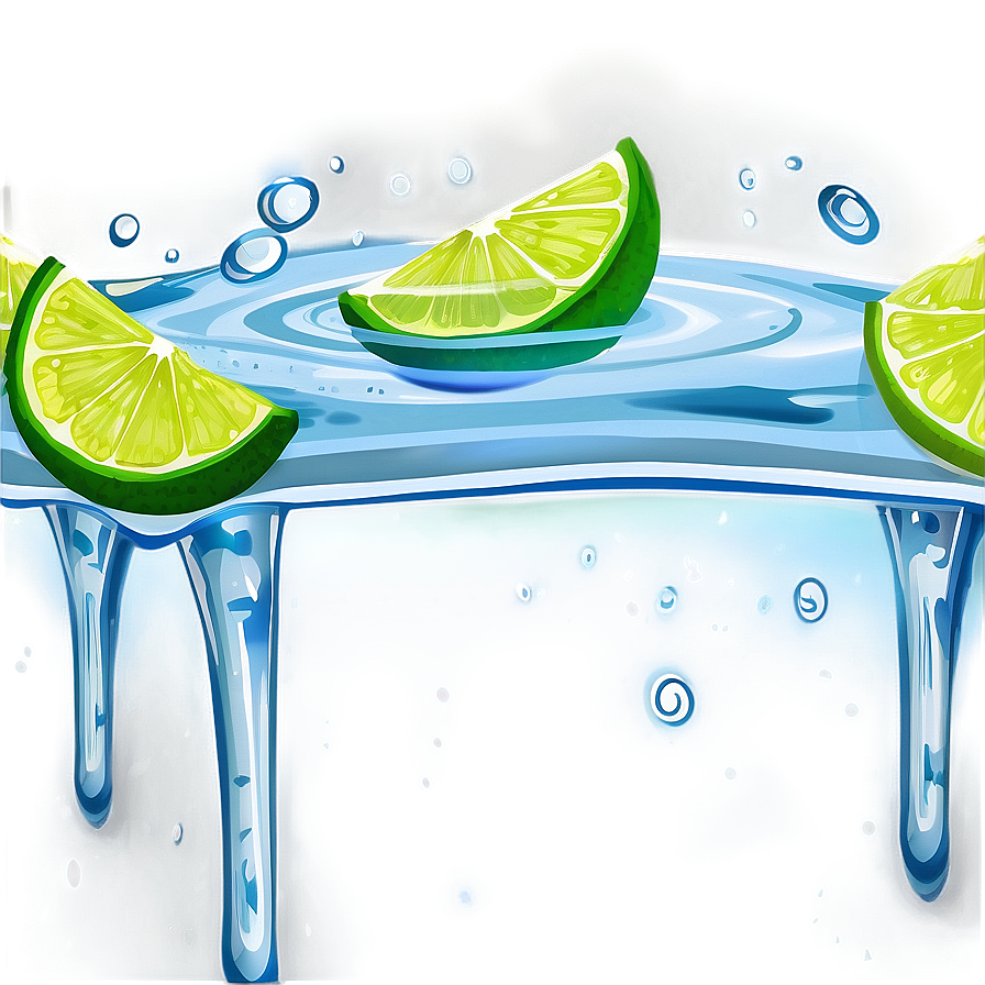 Lime In Water Png Dtc39