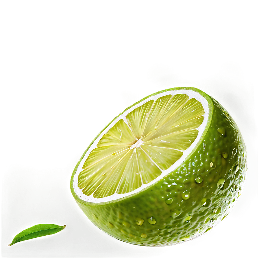 Lime On White Background Png Nih