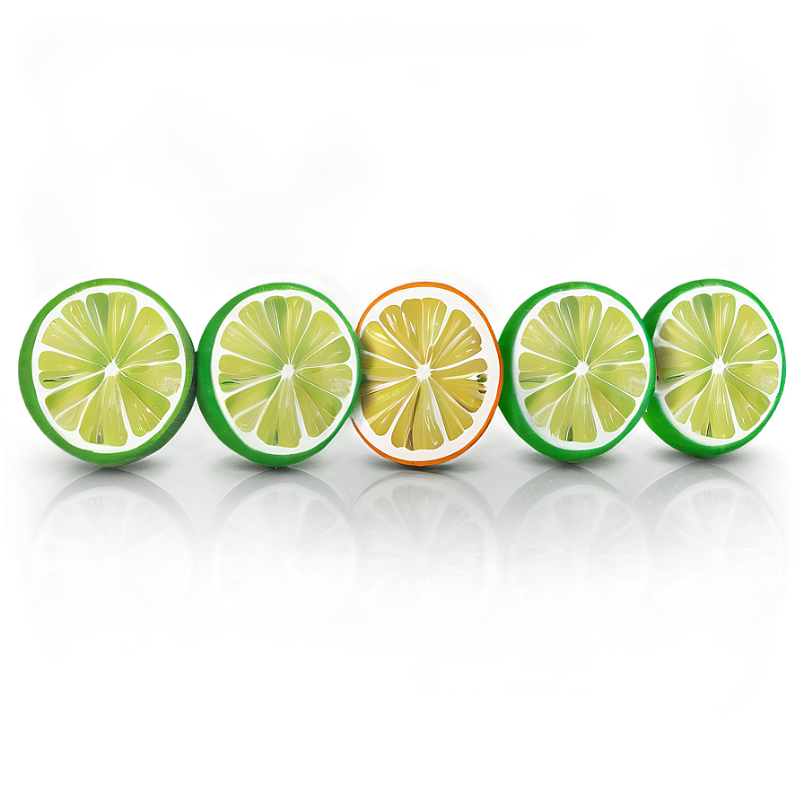 Lime Slice Bright Png 06132024