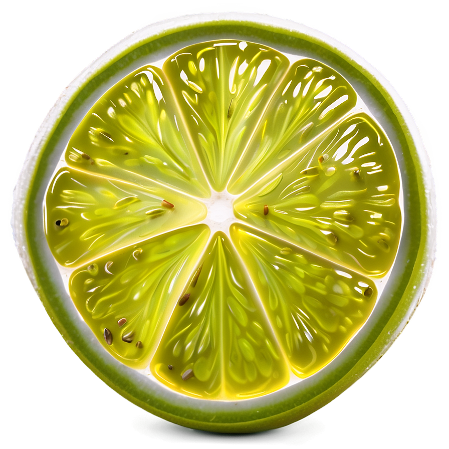 Lime Slice Drawing Png Myx