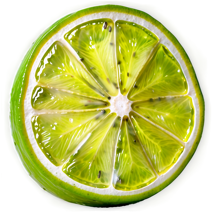 Lime Slice Isolated Png 3