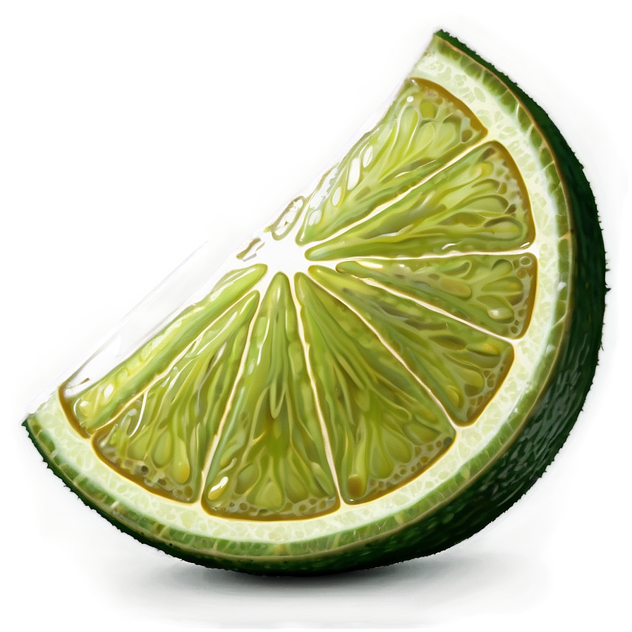 Lime Slice Natural Png 06132024