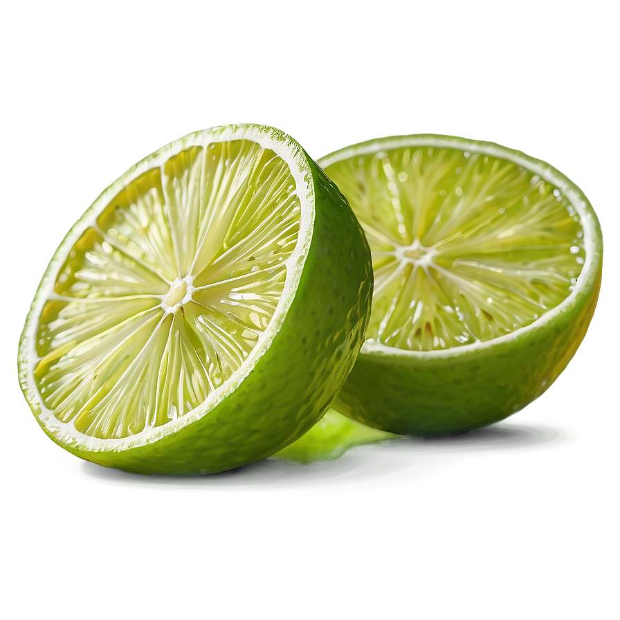 Lime Slice Refreshing Png 06132024