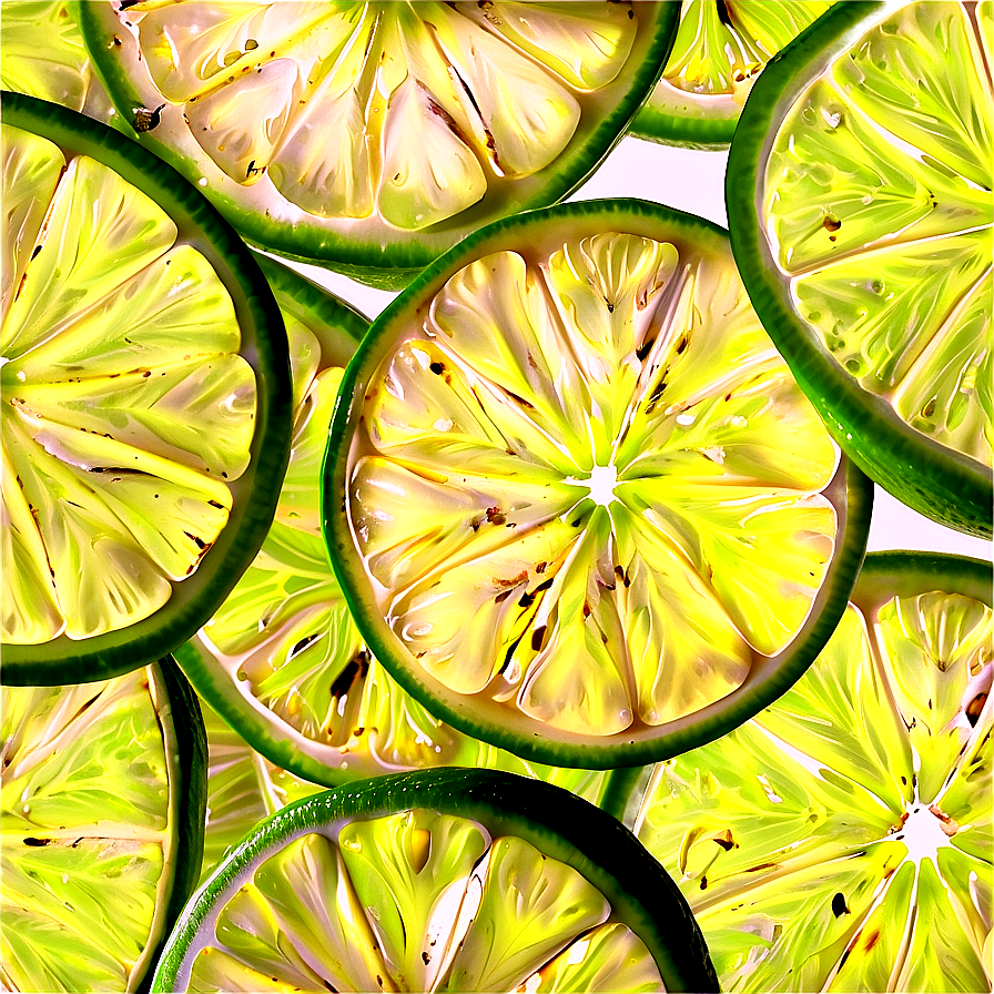 Lime Slice Texture Png Mky