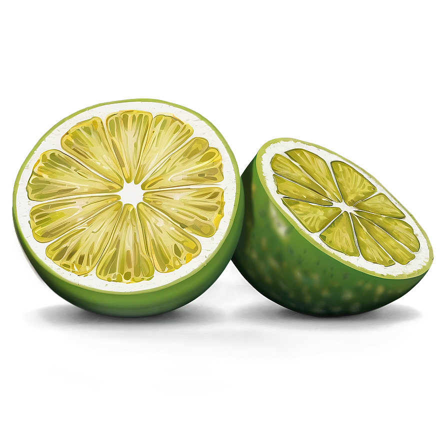 Lime Wedge Slice Png Sgu2