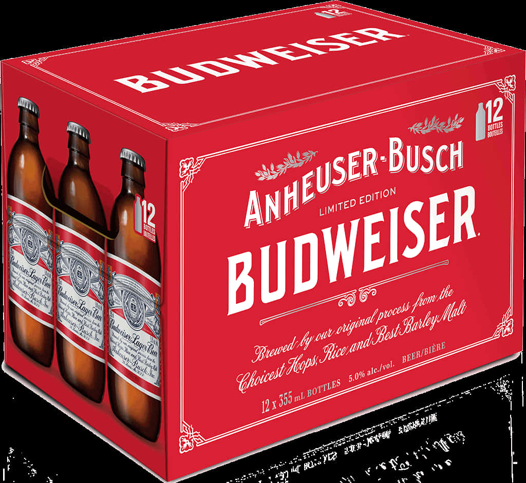 Limited Edition Budweiser Beer Pack