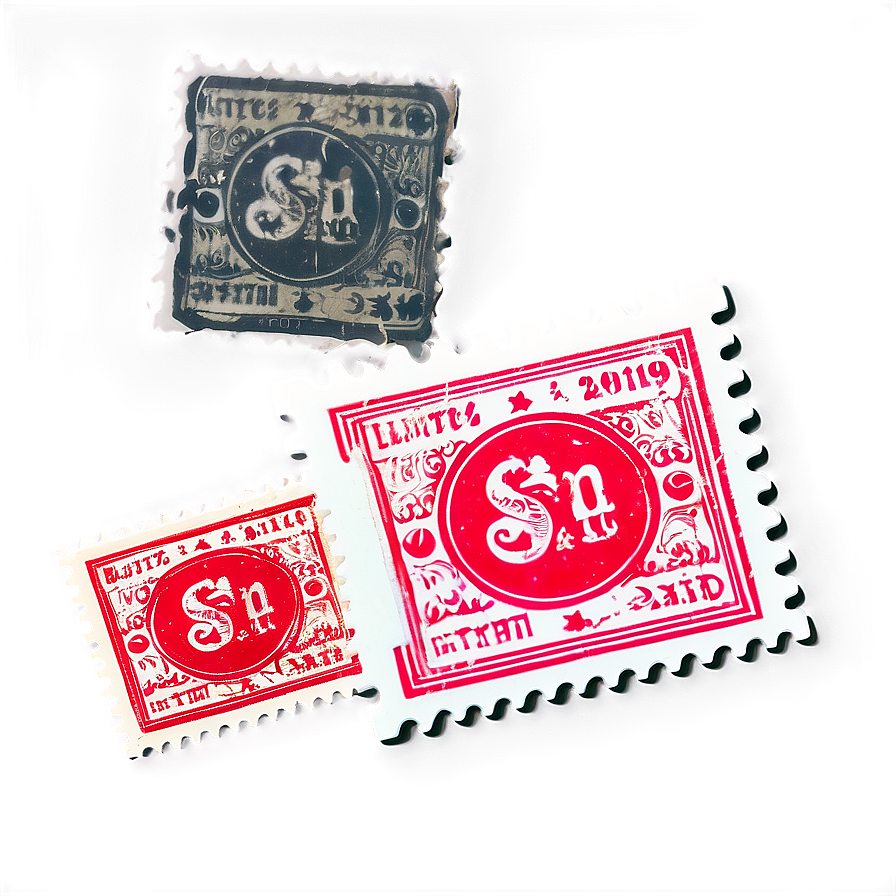 Limited Edition Vintage Stamp Png Iru91