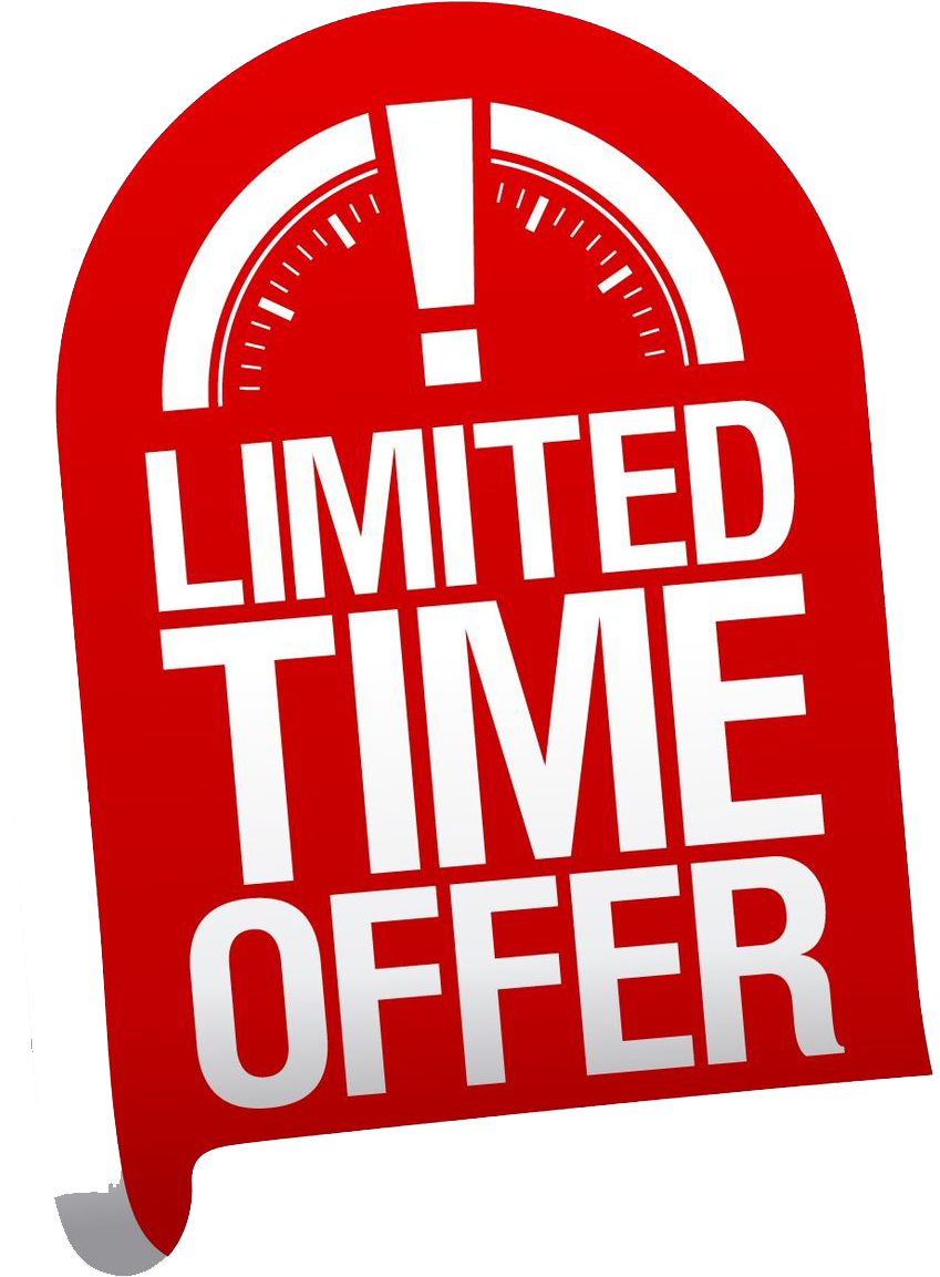 Limited Time Offer Sticker